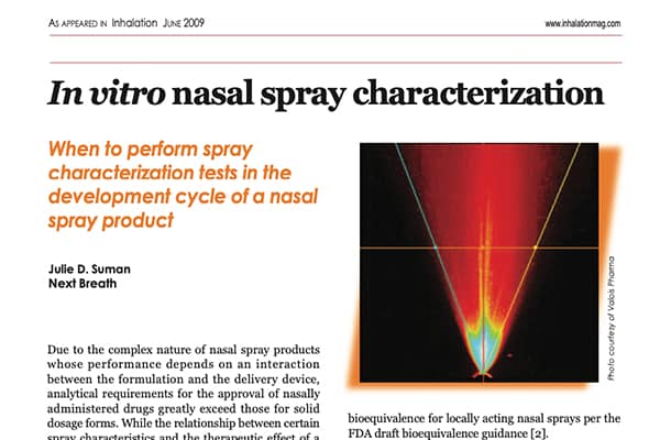 Inhalation Nasal Device thumbnail