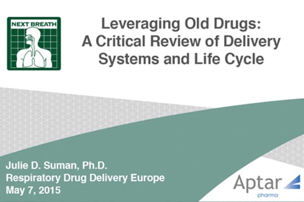 Image for levering old drugs